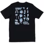 Camiseta Hurley Flops Preto