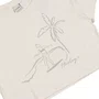 Camiseta Hurley Hawaii Feminina Off White