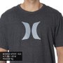 Camiseta Hurley Icon Over Mescla Escuro
