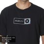 Camiseta Hurley Inbox Pe Preto
