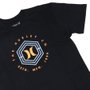 Camiseta Hurley Infanto - Juvenil Hexa Icon Preto