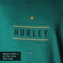 Camiseta Hurley Label Verde
