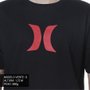 Camiseta Hurley Logo Preto/Vermelho