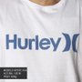 Camiseta Hurley Logo Solid Ovresize Branco/Azul