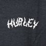 Camiseta Hurley Manga Longa Stay Cool Preto Mescla