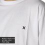 Camiseta Hurley Mini Icon Oversize Branco/Preto