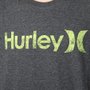 Camiseta Hurley O&O Push Throught Chumbo Mescla