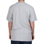 Camiseta Hurley O&O Solid Cinza Mescla
