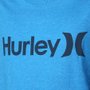 Camiseta Hurley O&O Solid Oversize Big Azul