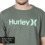 Camiseta Hurley O&O Solid Verde Mescla