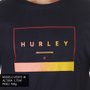 Camiseta Hurley Off The Press Azul Marinho