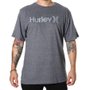 Camiseta Hurley Oversize O&O Solid Cinza Mescla Escuro