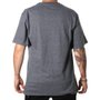 Camiseta Hurley Oversize O&O Solid Cinza Mescla Escuro
