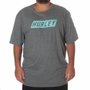 Camiseta Hurley Oversize Speed HRLY Chumbo Mescla