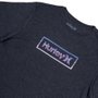 Camiseta Hurley Silk Chrome Mescla Escuro