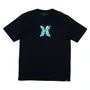 Camiseta Hurley Silk Icon Garden Oversize Preto