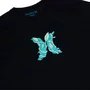 Camiseta Hurley Silk Icon Garden Oversize Preto