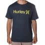 Camiseta Hurley Silk O&O Marinho Azul Marinho/Verde