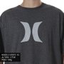 Camiseta Hurley Silk Oversize Icon Mescla Escuro
