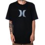 Camiseta Hurley Silk Oversize Icon Preto