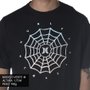 Camiseta Hurley Silk Web Logo Teia Preto
