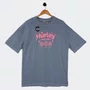 Camiseta Hurley Surf Club Feminina Cinza