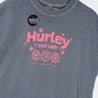Camiseta Hurley Surf Club Feminina Cinza