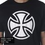 Camiseta Independent 3 Tier Cross 1 Color Preto