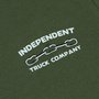 Camiseta Independent Anytime Anywhere Chain Verde Militar