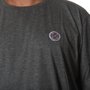 Camiseta Independent Bar Cross Logo Oversize Chumbo Mescla