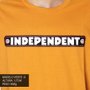 Camiseta Independent Bar Logo 3 Colors Amarelo