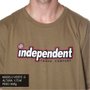 Camiseta Independent Basic Khaki