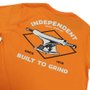 Camiseta Independent Btg Truck Co Juvenil Laranja