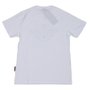 Camiseta Independent Chrome Front Juvenil Branco