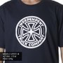 Camiseta Independent Cross Logo Azul Marinho