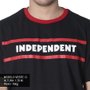 Camiseta Independent Especial Itc Streak Preto/Vermelho