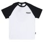 Camiseta Independent Especial Raglan Itc Stained Branco/Preto