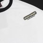 Camiseta Independent Especial Raglan Itc Stained Branco/Preto