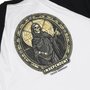 Camiseta Independent Especial Raglan Itc Stained Branco/Preto