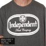 Camiseta Independent Parcel Chumbo Mescla