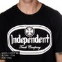 Camiseta Independent Parcel Preto
