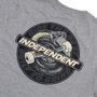 Camiseta Independent Speed Snake Cinza Mescla