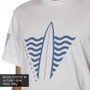 Camiseta Insane Water Logo Side Branco/Azul