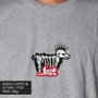 Camiseta Lost Logo Ovelha Preta Punk Mescla