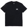 Camiseta Lost Logos Com Bolso Preto