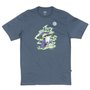 Camiseta Lost Mester Of Magic Verde Petróleo