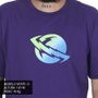 Camiseta Lost Saturn Texture Roxo