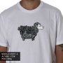 Camiseta Lost Sheep Bottons Branco