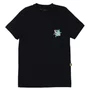 Camiseta Lost X Bob Esponja Crazy Gang Preto
