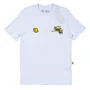 Camiseta Lost X Bob Esponja Krustpants Branco